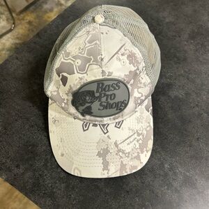 Bass Pro Shops Gray Camo Mesh Hat